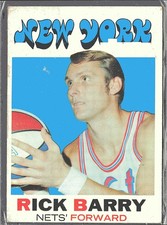 1971-72 Topps #170 Rick Barry picture