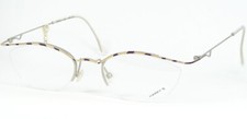 Vintage HARRY'S 225B 85 PALE GOLD /PLUM /GREY EYEGLASSES GLASSES 49-18-145mm picture
