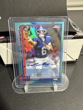 🚨Read Description CHASE PACK🚨 Jaxson Dart Rookie Topps Chrome Auto /299 picture