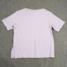 Lululemon Athletica Lavender Frost Relaxed-Fit Boatneck T-Shirt Women's Size 6 picture