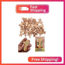 Zuluf 50 Small Olive Wood Hand Crosses Bethlehem Factory | Wooden Meditation Han picture