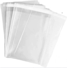 6X9 Clear Resealable Self Adhesive Seal Cello Lip, Tape Plastic bags 1.5 mil 200 picture