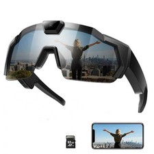 Smart Camera Glasses for Action Sports, HD Video Recording Glasses with 32GB picture
