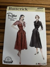 Butterick Retro 1950's B6956 B5 (8-10-10-14-16) NEW  picture