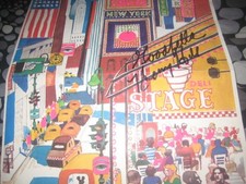 GOODFELLA HENRY HILL AUTOGRAGHED NEW YORK CITY MENU NEAR PERFECT picture