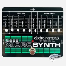 Used Electro-Harmonix EHX Bass Microsynth Analog Micro Synthesizer Pedal picture