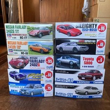 10x 1/24 Scale Car Model Kit Set Hasegawa Aoshima Fujimi Nissan Toyota Used picture