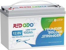 Redodo 12V 100Ah Lithium Battery with Low Temperature Cut-off for RV Home Solar picture
