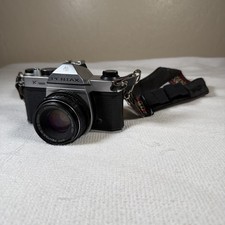 Asahi PENTAX K1000 SLR 35mm Camera SMC PENTAX-M 1:2 50mm Lens picture