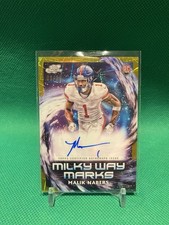 2024 Topps Cosmic Chrome - Milky Way Marks Malik Nabers #MWM-MN Gold /50 picture