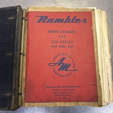 1956 American Motors Rambler Dealer Parts Catalog Book Series 5610 Original code picture
