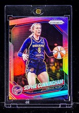 Sophie Cunningham RARE SILVER REFRACTOR CARD INDIANA FEVER 2025 Panini Prizm picture