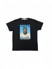 Homage Bo Jackson Kansas City Royals 1986 topps t-shirt size XL picture