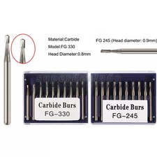Dental Carbide Burs Tungsten Steel Bur FG 330 /FG 245 for High Speed Handpiece picture