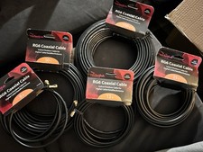 Premium Rocketfish RG6 Coaxial Cables – Various Lengths (6ft–100ft) picture