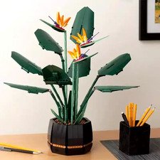 New Sealed 10289 Bird of Paradise – Botanical Collection Flower Building Block K picture