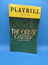 The Great Gatsby Broadway Playbill Broadway Theatre 2026 Sourced At Theater picture