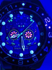 Invicta Aviator Dia De Los Muertos men's watch - 50mm picture