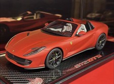 BBR Models 1:18 Ferrari 812 GTS in Matt Red / Carbon Base (Limit 10) picture