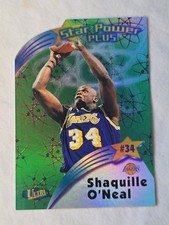1997-98 Fleer Ultra Shaquille O’Neal Star Power Plus #4 SPP Die-Cut Lakers NM picture