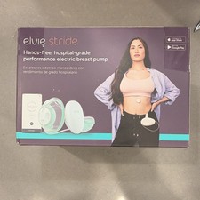 Elvie Stride Hands-Free Hospital Grade Electric Breast Pump Set, App, Battery picture