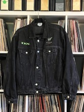 VINTAGE 90S WWF DX DENIM JACKET 1998 D GENERATION X LOGO WWE HHH HBK Medium picture