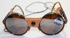 Excellent Retro 80s Vintage Bolle Designer France Round Glacier Sunglasses 8231 picture