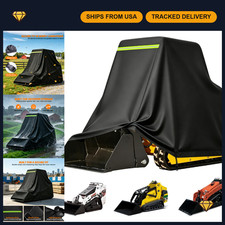 Heavy-Duty Mini Skid Steer Loader Cover, 600D Waterproof, 110