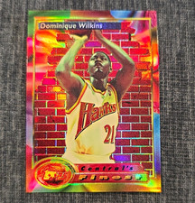 1993-94 Topps Finest Dominique Wilkins Atlanta Hawks #102 Refractor picture
