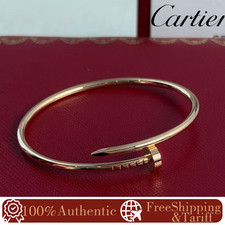 AUTH CARTIER JUSTE UN CLOU SMALL MODEL BRACELET 18K Rose Gold picture