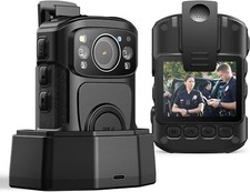 BOBLOV B4K5 3400mAh GPS Police Body Cams Camcorder 11Hrs Video Record Waterproof picture