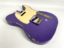 MJT Official Custom Vintage Aged Nitro Guitar Body Mark Jenny VTT Royal Purple picture