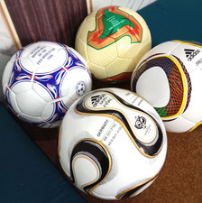 Historical Adidas FIFA World Cup Soccer Ball 4 pcs Set size 5 picture