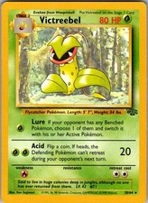 Victreebel 30/64 Rare Jungle Pokemon Unlimited Moderately Played picture