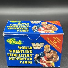 Vintage 1991 Classic WWF Complete Set Superstar Cards Hulk Hogan picture