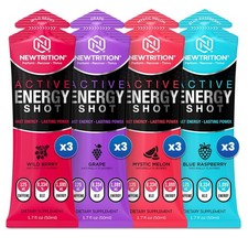 NewTrition Active Energy Shot 125mg Caffeine B12 Sugar Free Zero Calorie picture