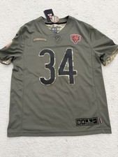Authentic 2022 Nike Chicago Bears Walter Payton Salute to Service Jersey. Large picture