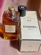 Vintage Chanel No.5 Paris Eau De Toilette P.M. 4oz Gold Sealed Foil picture