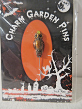 Just Nan Charm Garden Pins WOODSY OWL Limited Edition Pin picture