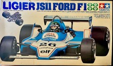 LIGIER JS11 Ford F1 1:20 Model Kit (Tamiya 1979) Vintage NEW Damaged Box Sale picture