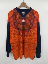 Vintage Adidas Soccer Jersey Size XL 2004/2005 Padded Elbow Geometric Print NWT picture