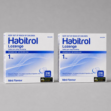 DENTED 2 BOXES Habitrol Nicotine Lozenge 1mg Mint 432 Pc Sugar Free Exp 2028 picture