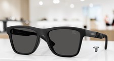 BURBERRY BE4482U 346487 Matte Black Dark Grey 55 mm Men's Sunglasses picture
