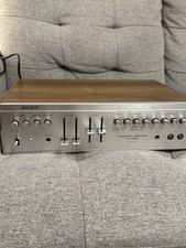 SONY TA-1055A integrated amplifier W/power Cord Tested Works picture