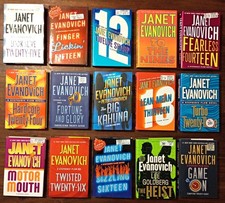 Janet Evanovich Stephanie Plum Novels Lot Hardcover English Fiction Humor picture