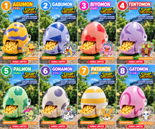 Digimon Adventure Digitama Popcorn Bucket & Keychain Korea - Choose Character picture