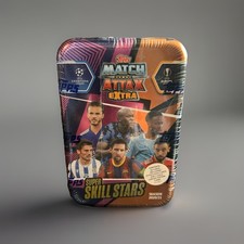 2020-21 TOPPS MATCH ATTAX EXTRA UEFA CHAMPIONS & EUROPA LEAGUE SOCCER TIN picture
