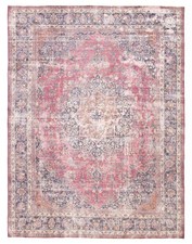 Traditional Vintage Hand-Knotted Area Rug 9'6