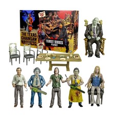 The Texas Chainsaw Massacre (1974) - Dinner Scene Playset with all Characters picture