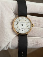 Vintage Waltham Art Deco Fancy Enamel Dial Manual GF Men’s Classic Dress Watch picture